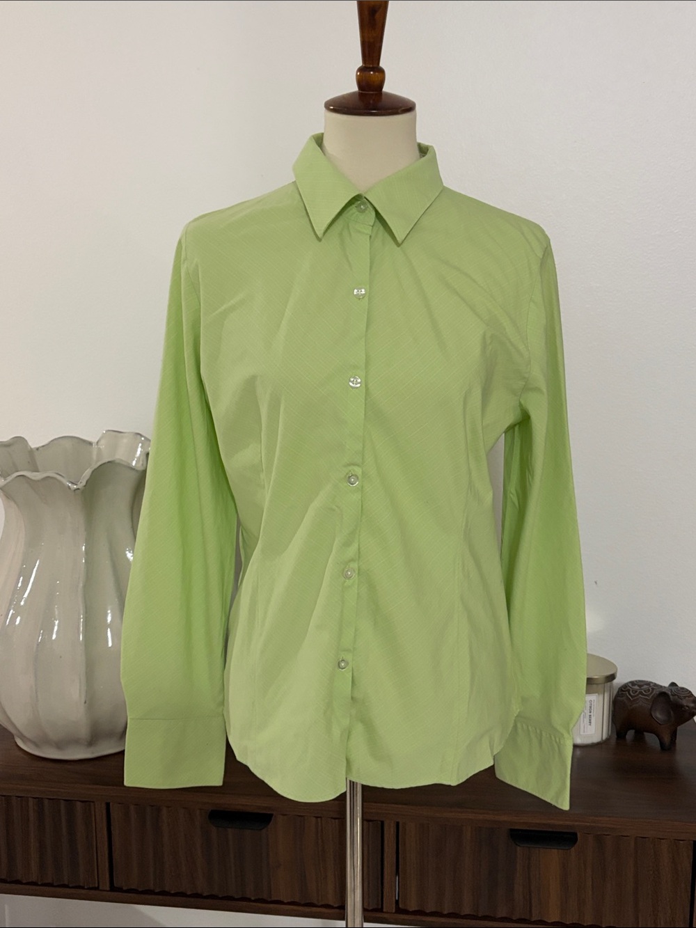 George‎ Size Large (12/14) Long Sleeve Button Down Shirt
